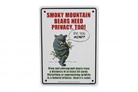 Bears Need Privacy Sign